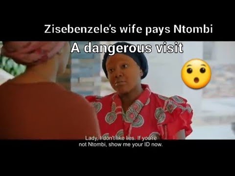 UMkhokha// 28 JUNE 2024// Zisebenzele's wife visit Ntombi