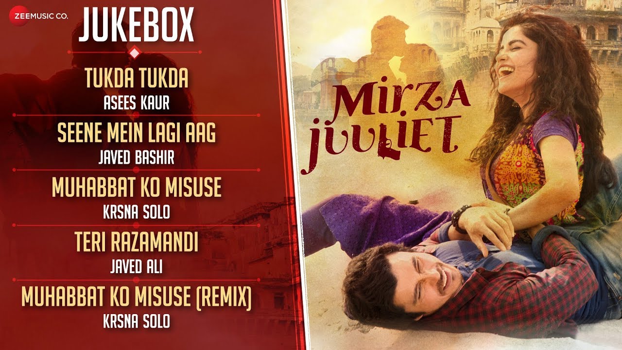 Teri Razamandi Lyrics  | Mirza Juuliet | Chandan Roy Sanyal, Darshan Kumar, Hemant Koumar, Piaa Bajpai, Priyanshu Chatterjee, Swanand Kiekire | Javed Ali | Krsna Solo