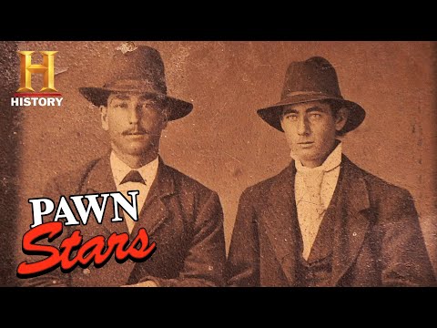 RIDICULOUSLY RARE Photo of OUTLAW Jesse James (Season 5) | Pawn Stars