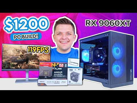 Best $1200 Gaming PC Build Right Now! 👀 [Full Build Guide]