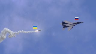 Two Russian Mig-29 fighter jets hit by Ukrainian missiles