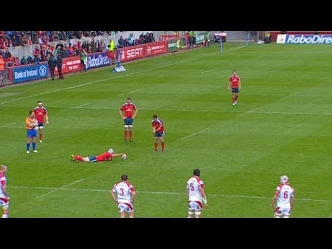 Ian Keatley Opening Penalty - Munster v Ulster 10th May 2014