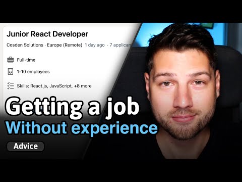 How to get a React job with no experience