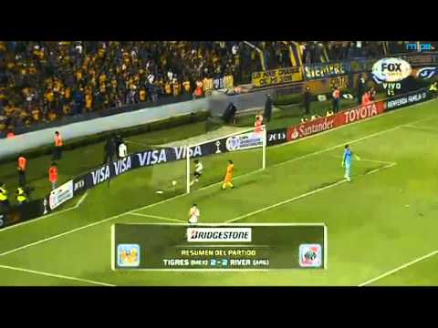 Tigres vs River Plate 2-2 (Copa Libertadores 2015) 08/04/15