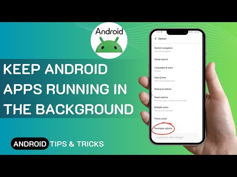 How To Keep Android Apps Running In The Background | No Closing  Background Apps Auto Close