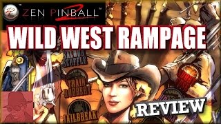 PS4 - Wild West Rampage : Zen Pinball 2 - with Commentary !!