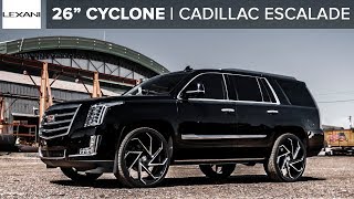 Cadillac Escalade Gets New 26&quot; Custom Lexani Wheels