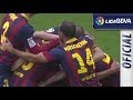 Amazing goal of Alexis (1-0) FC Barcelona - Atlético Madrid
