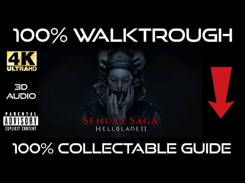 Senua's Saga Hellblade 2 | Full Walktrough / Collectable guide / no commentary