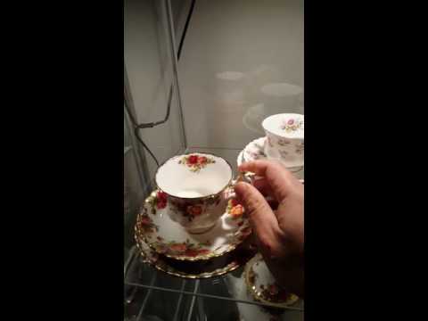 Vintage tea cup set