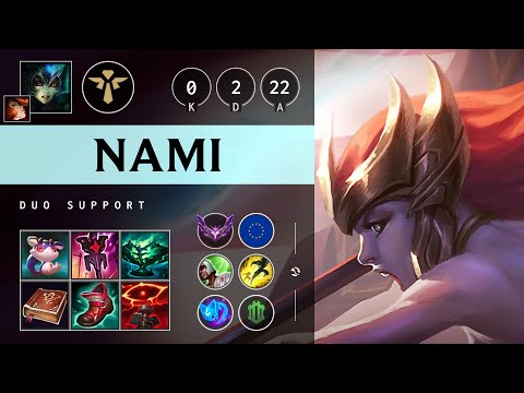 Nami Support vs Yuumi - EUW Master Patch 14.17