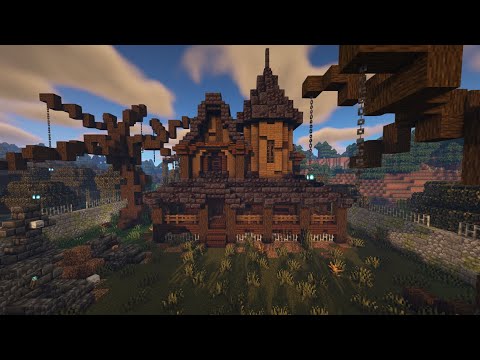 Sno Place Like Home - Minecraft Timelapse | Haunted Mansion