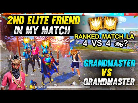 2ND ELITE FRIEND IN MY MATCH || RANKED MATCH 4 VS 4 || TGB RAP
