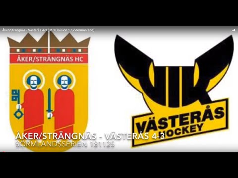 Åker/Strängnäs - Västerås 4-3 (U13 Division 1, Södermanland)