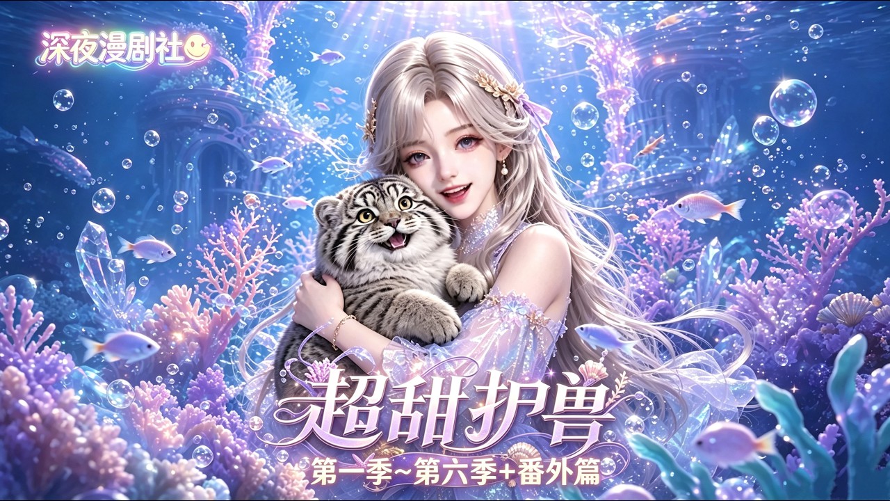 🌙【深夜漫劇】《超甜護獸第一季～第六季機+番外篇》完結篇｜時嵐遠赴荒蕪偏僻的黑溟星，撿漏拿下沒人願意乾的監獄長職位，只想與世隔絕。#動畫 #深夜漫剧社