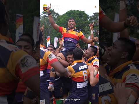 The roar returns! 🦁💥 UNBEATEN CHAMPIONS of the Dialog Schools Rugby League 2025! #trinitycollegelk