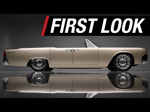 FIRST LOOK WITH APRIL ROSE - 1962 Lincoln Continental "Gold Dust" - BARRETT-JACKSON SCOTTSDALE 2022