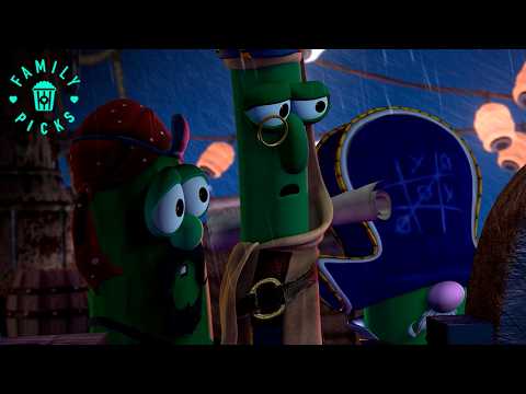 Jonah Is Thrown Overboard to Stop the Storm | Jonah: A VeggieTales Movie