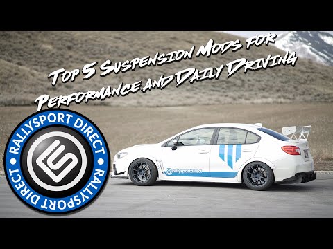 Top 5 Suspension Mods For Performance or Daily Driving - RallySportDirect
