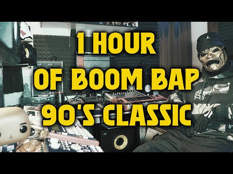 1 Hour of Boom Bap 90's Classic Freestyle Type Beat Instrumentals By Eddy Mugre
