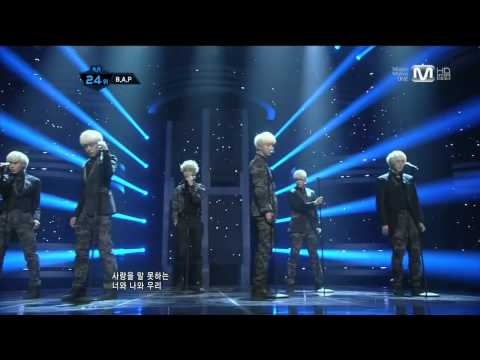 120308 「 HD 」 B.A.P ♚ Secret Love @ M Countdown