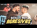 BATALLAS AGRESIVAS QUE CASI TERMINAN MAL