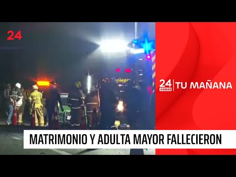 Identifican a los fallecidos del grave accidente en el Biobío | 24 Horas TVN Chile