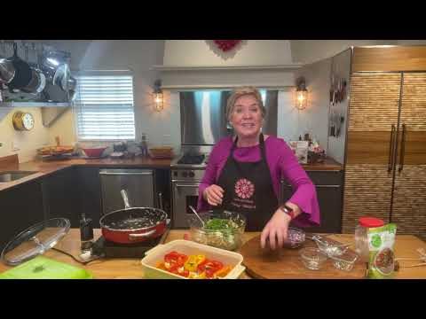 Lentil Stuffed Peppers