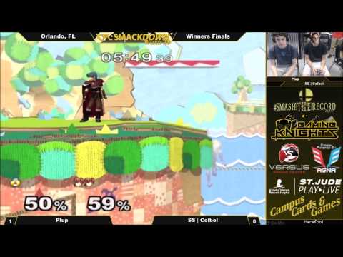 CFL Smackdown Weekly 29  Winners Finals SS| Colbol(Marth) vs Plup(Shiek)