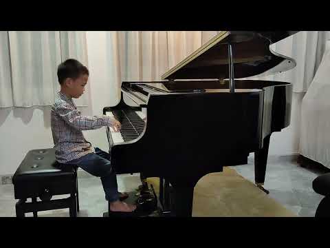 No.6 Progress, Burgmuller Op.100 | Alex Loh (5 Years Old)
