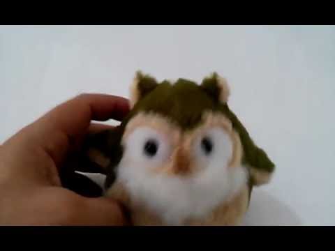 Chaveiro Coruja de Pelucia