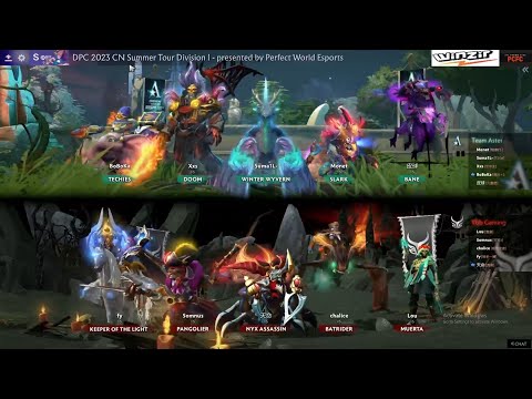 DPC CN 2023 Tour 3 | Division I | Team Aster vs Azure Ray - Game 1