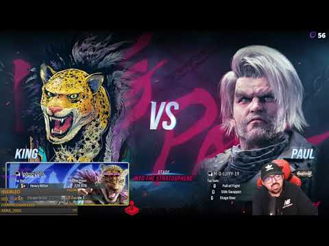 TEKKEN 8 (FT5) FEDERER King Vs M-D-LUFFY-19 Paul