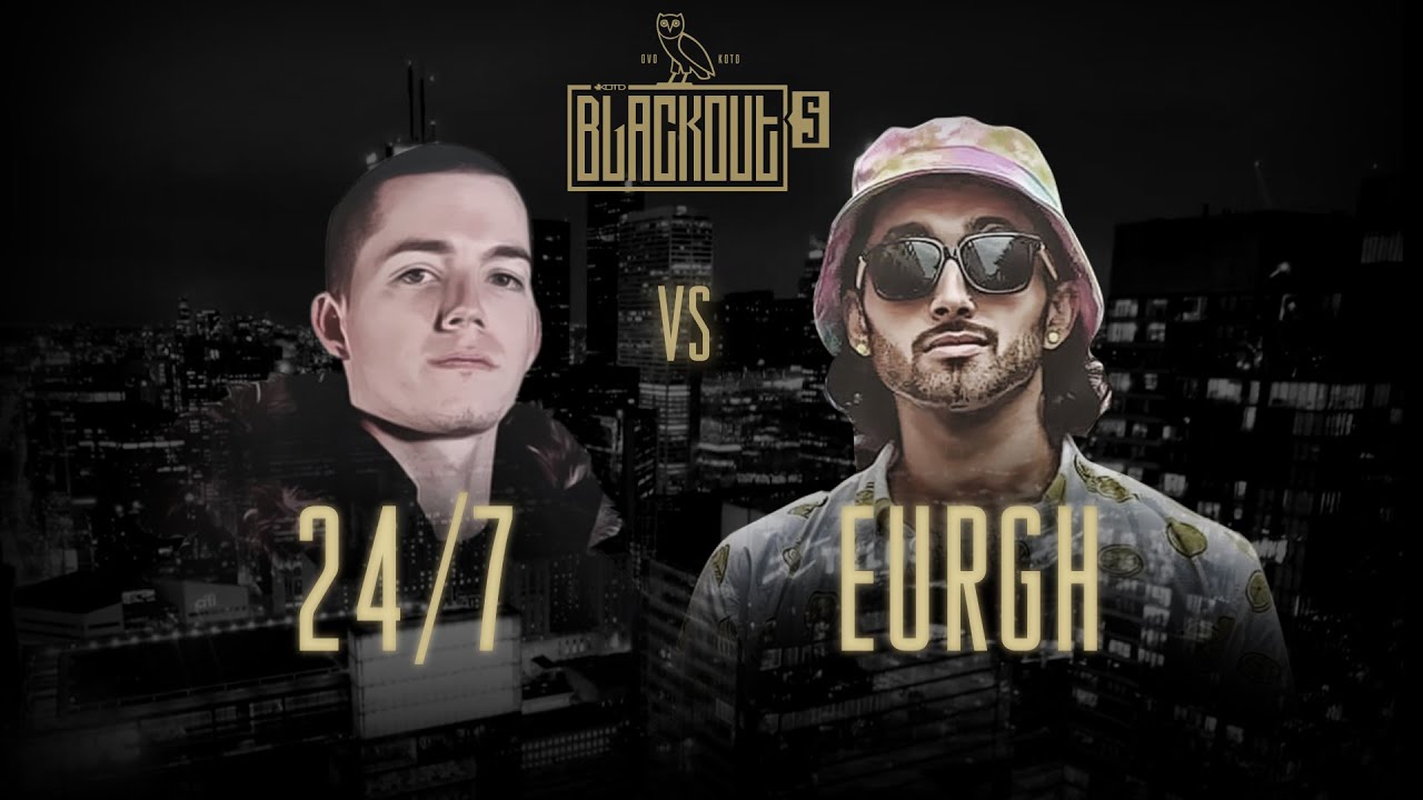 KOTD - Rap Battle - 24/7 vs Eurgh | #Blackout5