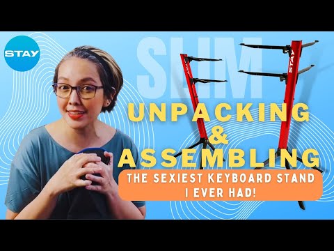 Stay Slim 1100/02 Keyboard Stand - Unpacking and Assembling