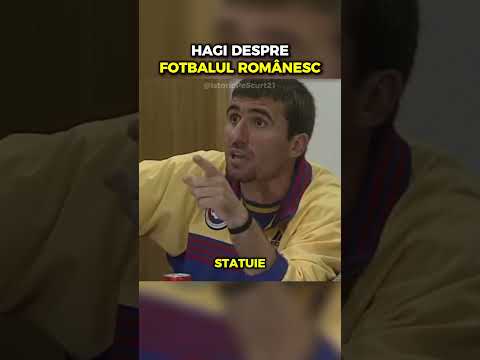 Hagi a prezis viitorul fotbalului românesc? #istorie