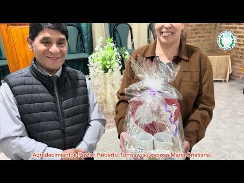 Pastor Roberto Torres y esposa Maria Cristina  IEPA Ingeniero Huergo Río Negro 29-8-26