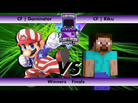 Flynn's Arcade 082 Winners Final - CF | Dominator (Mario) vs CF | Riku (Steve) SSBU Tournament 2023