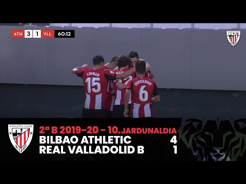 Imagen de portada del video ⚽️ Bilbao Athletic 4 – 1 Real Valladolid Promesas 2.B Maila 10.J I Laburpena