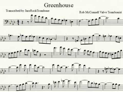 Rob McConnell Trombone Solo Transcription GREENHOUSE