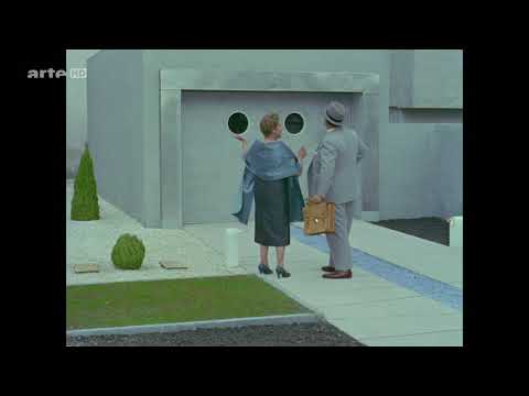 Jacques TATI - Extrait du film "MON ONCLE" - 1958