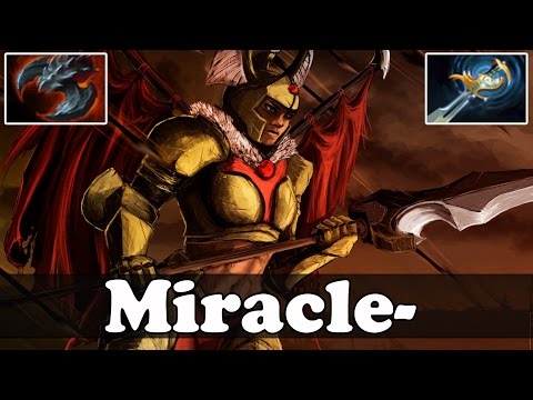 Miracle- Legion Commander with NEW IMMORTAL - Dota 2