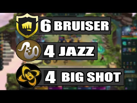 6 BRUISER & 4 JAZZ & BIG SHOT " DESTROYER BACKLINE COMP. " | TFT SET 10 GAMEPLAY RANKED