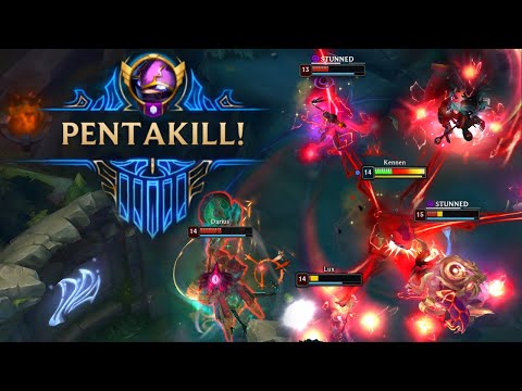 16 Minutes PENTAKILL LoL FUN MONTAGE #506