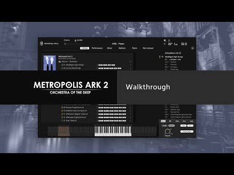 Metropolis Ark 2 Walkthrough: Instrument sections