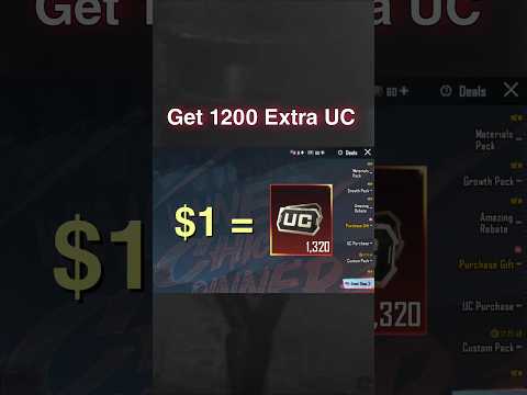 1,320 UC in $1 😱
