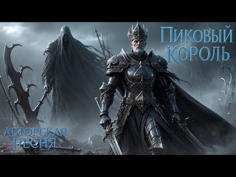 Пиковый Король (AI Music) | Авторская рок-баллада о безумном и холодном Пиковом Короле