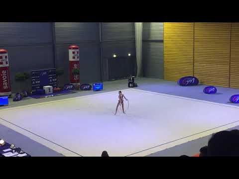Julia Fernandes cerceau  - Nat B 12-13 ans - France Chambéry 2019