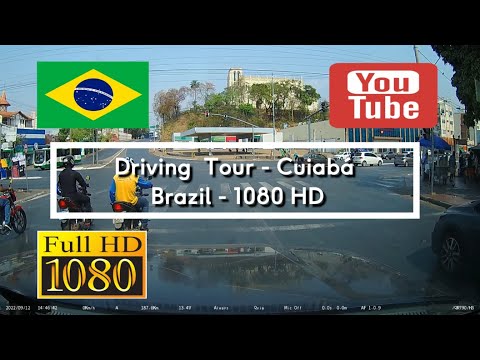 🇧🇷 Driving Tour - Cuiabá - Brazil - 1080HD