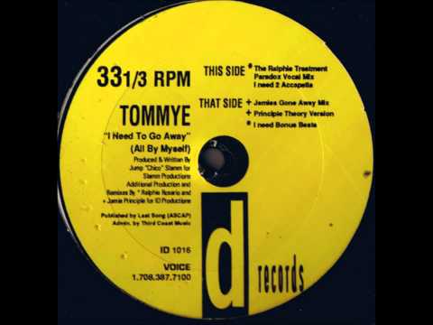 Tommye - I Need To Go Away (Paradox Vocal Mix)